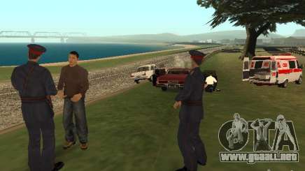 Un horrible accidente para GTA San Andreas