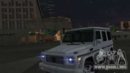 Mercedes-Benz Galendewagen G500 para GTA San Andreas