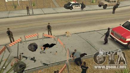Escena del crimen (escena del crimen) para GTA San Andreas