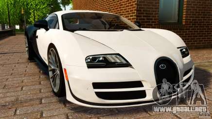 Bugatti Veyron 16.4 Super Sport 2011 [EPM] para GTA 4