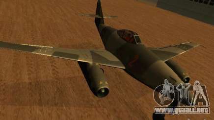 Messerschmitt Me262 para GTA San Andreas