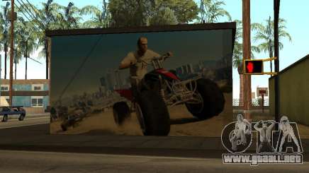 Cartel de GTA 5 para GTA San Andreas