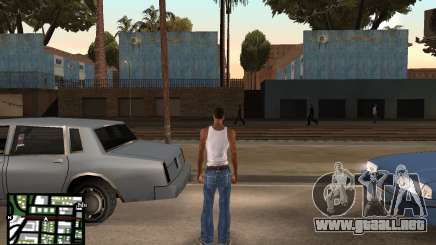 GTA V Interface para GTA San Andreas