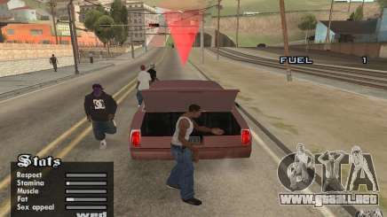 Trunk Hide para GTA San Andreas