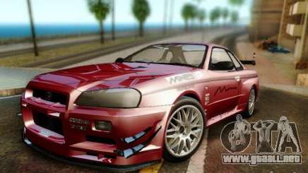 Nissan R34 Skyline GT-R para GTA San Andreas