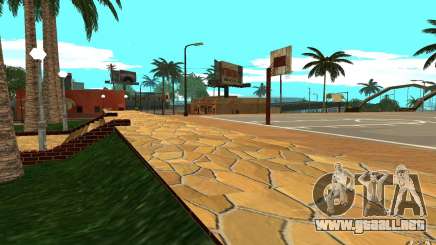 Nueva cancha de baloncesto de texturas para GTA San Andreas