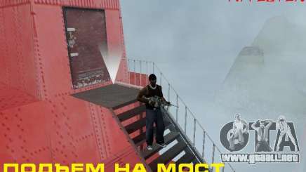 Subir el puente Golden Gate para GTA San Andreas