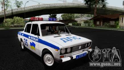 Policía 2106 VAZ para GTA San Andreas
