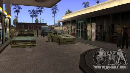 Gasolinera ocupado en Los Santos para GTA San Andreas