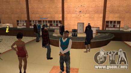 Empleados del Ayuntamiento de piel Pack para GTA San Andreas