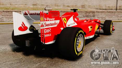 Ferrari F138 2013 v5 para GTA 4