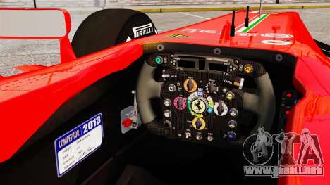Ferrari F138 2013 v4 para GTA 4