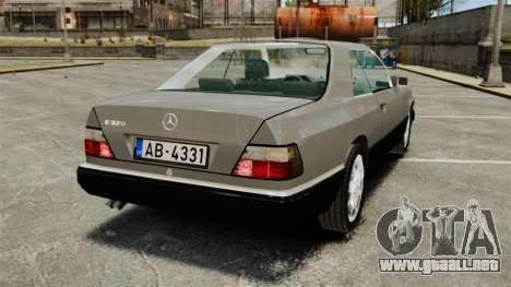 Mercedes-Benz W124 Coupe para GTA 4