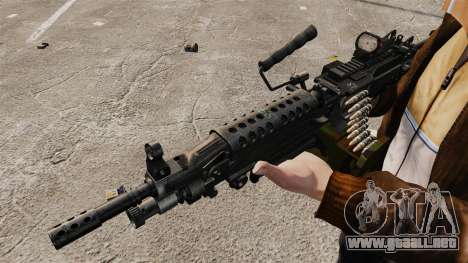 Ametralladora ligera M249 vi para GTA 4