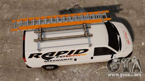 GMC Savana 2500 Rapid Towing Mechanic para GTA 4
