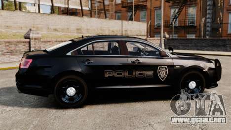 Ford Taurus Police Interceptor 2013 LCPD [ELS] para GTA 4