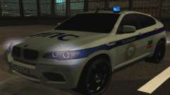 BMW x 6 M con destellar las luces PPP para GTA San Andreas