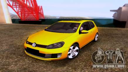 Volkswagen Golf 6 GTI para GTA San Andreas