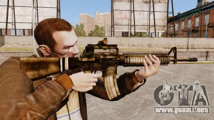 El fusil M16A4 para GTA 4
