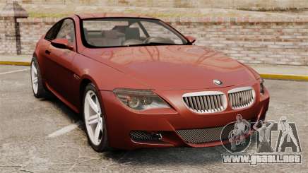 BMW M6 coupe para GTA 4