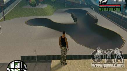 New BMX Park v1.0 para GTA San Andreas