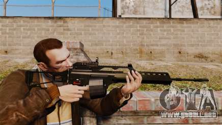 Rifle de asalto MG36 v4 H & K para GTA 4