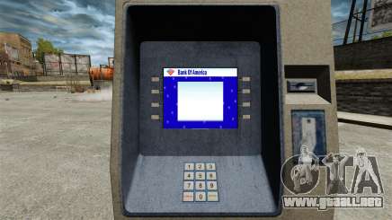 Banco de América ATM v 2.0 para GTA 4