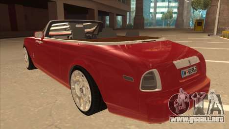 Rolls Royce Phantom Drophead Coupe 2013 para GTA San Andreas