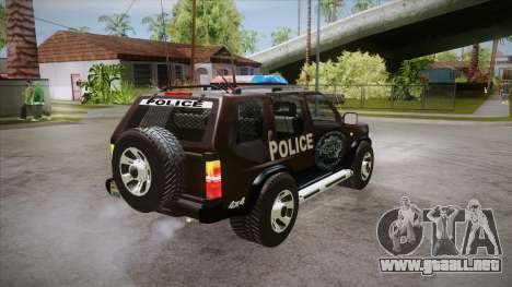 Nissan Terrano RB26DETT Police para GTA San Andreas