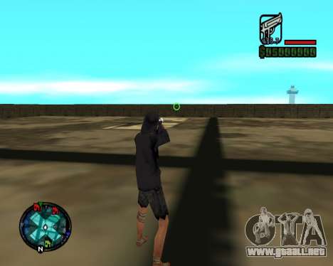 Cleo Gun for SA:MP (dgun) para GTA San Andreas