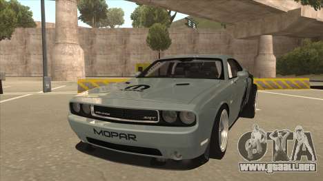 Dodge Challenger Drag Pak para GTA San Andreas