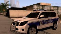 Toyota Land Cruiser POLICE para GTA San Andreas