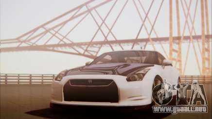 Nissan GT-R R35 Spec V 2010 para GTA San Andreas