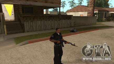 AKMS con bayoneta-cuchillo para GTA San Andreas