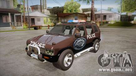 Nissan Terrano RB26DETT Police para GTA San Andreas