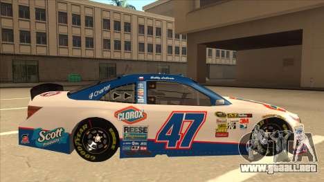 Toyota Camry NASCAR No. 47 Clorox para GTA San Andreas