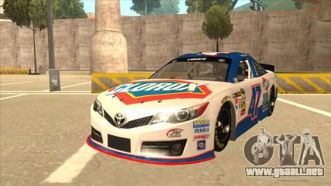 Toyota Camry NASCAR No. 47 Clorox para GTA San Andreas