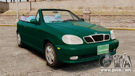 Daewoo Lanos 1997 Cabriolet Concept v2 para GTA 4