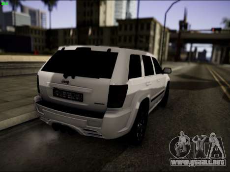 Jeep Grand Cherokee SRT8 para GTA San Andreas