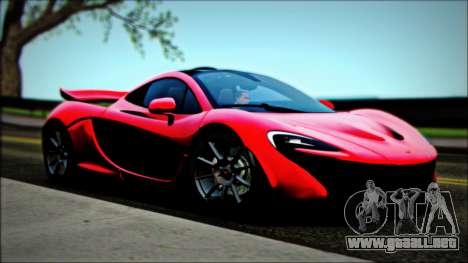 McLaren P1 2014 para GTA San Andreas