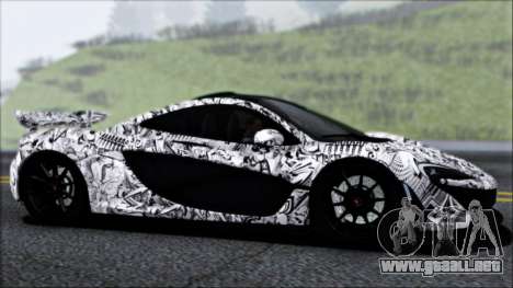 McLaren P1 2014 para GTA San Andreas