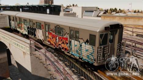 Nuevo graffiti en el metro v1 para GTA 4