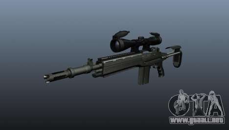 Fusil automático M14 EBR v2 para GTA 4