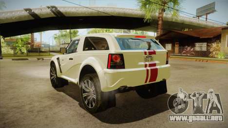 Bowler EXR S 2012 HQLM para GTA San Andreas