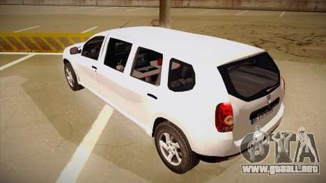 Dacia Duster Limuzina para GTA San Andreas