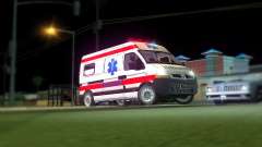 Renault Master ambulancia Serbio para GTA San Andreas