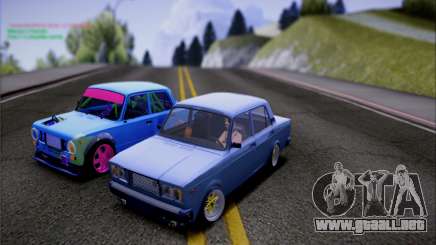 VAZ 2107 para GTA San Andreas