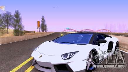 Lamborghini Aventador LP700-4 Vossen 2012 V2.0 F para GTA San Andreas