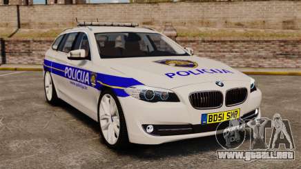 BMW M5 Touring Croatian Police [ELS] para GTA 4