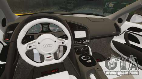 Audi R8 GT Spyder para GTA 4